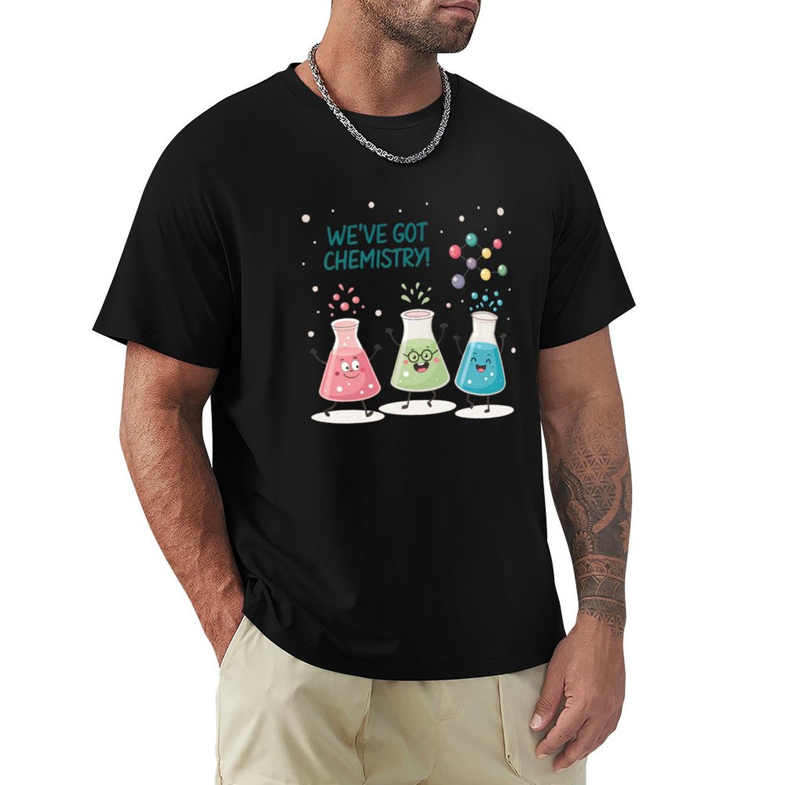 Science Buddy - Science Beaker Buddies T-Shirt Big Size