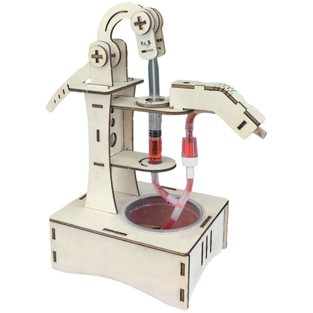 Science Project Physics - 1Set Hand Pump Water Press Science