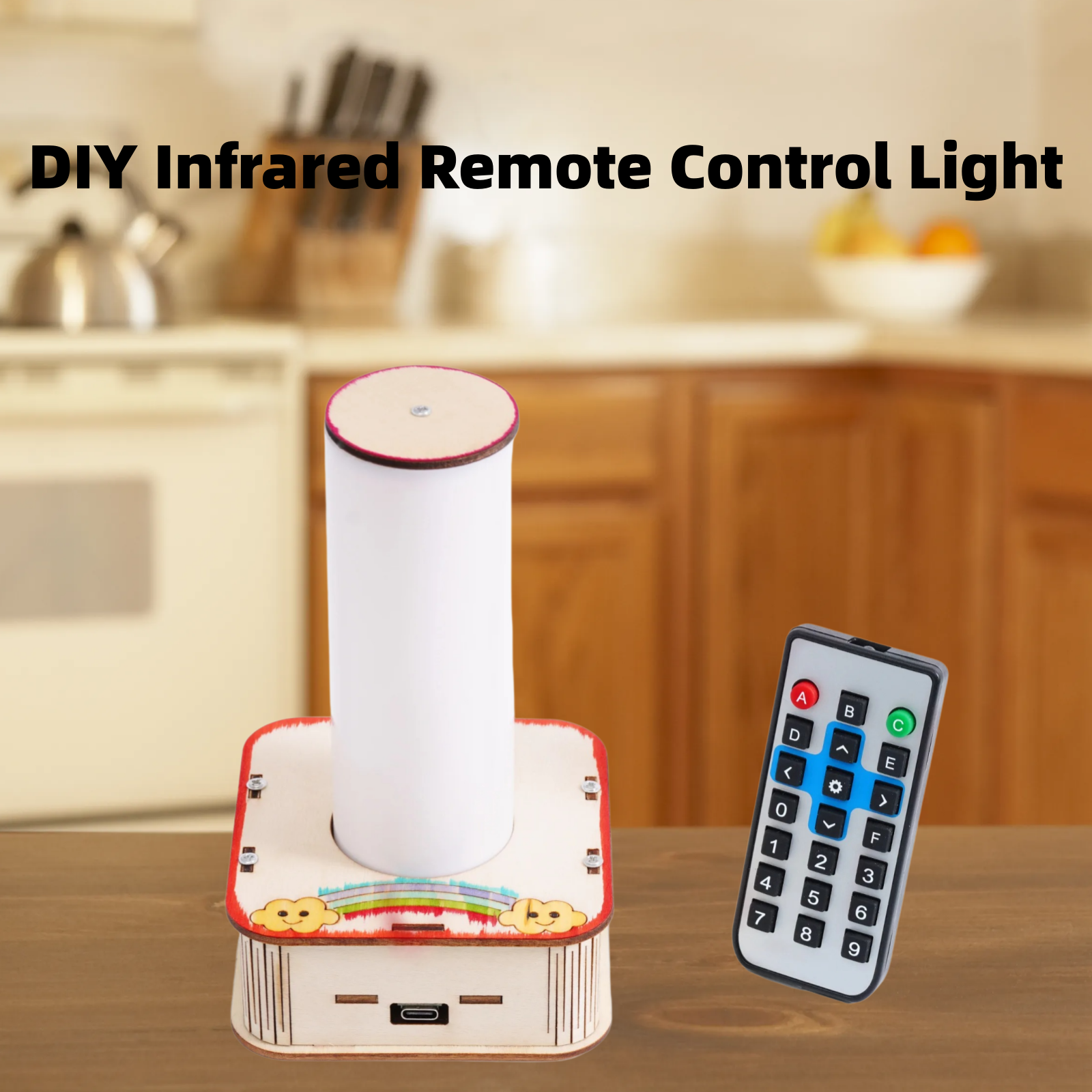 Science Project Physics - DIY Infrared Remote Control Light Science
