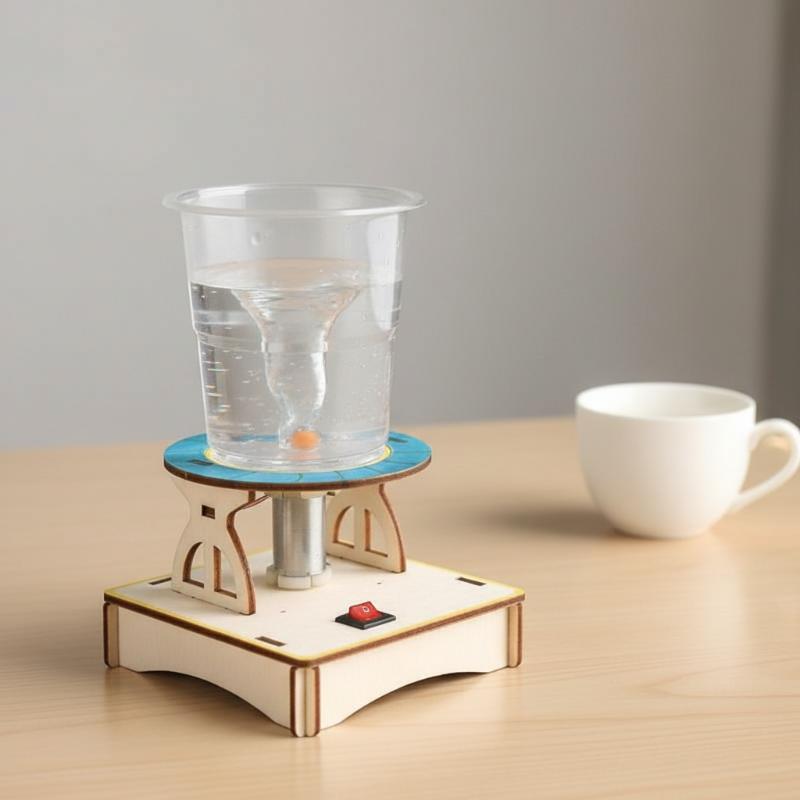 Science Project - A Set Of Rotator Wooden Puzzle,