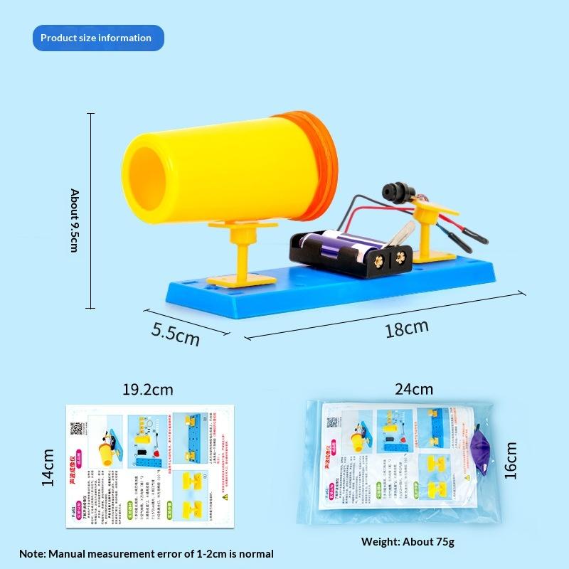 1Set Sound Wave Imager Visuali - Science Project Physics recension och pris