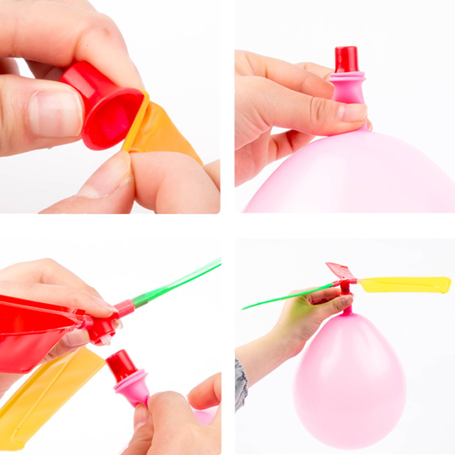 3/6/9sets Balloon Propeller He - Science Experiment recension och pris