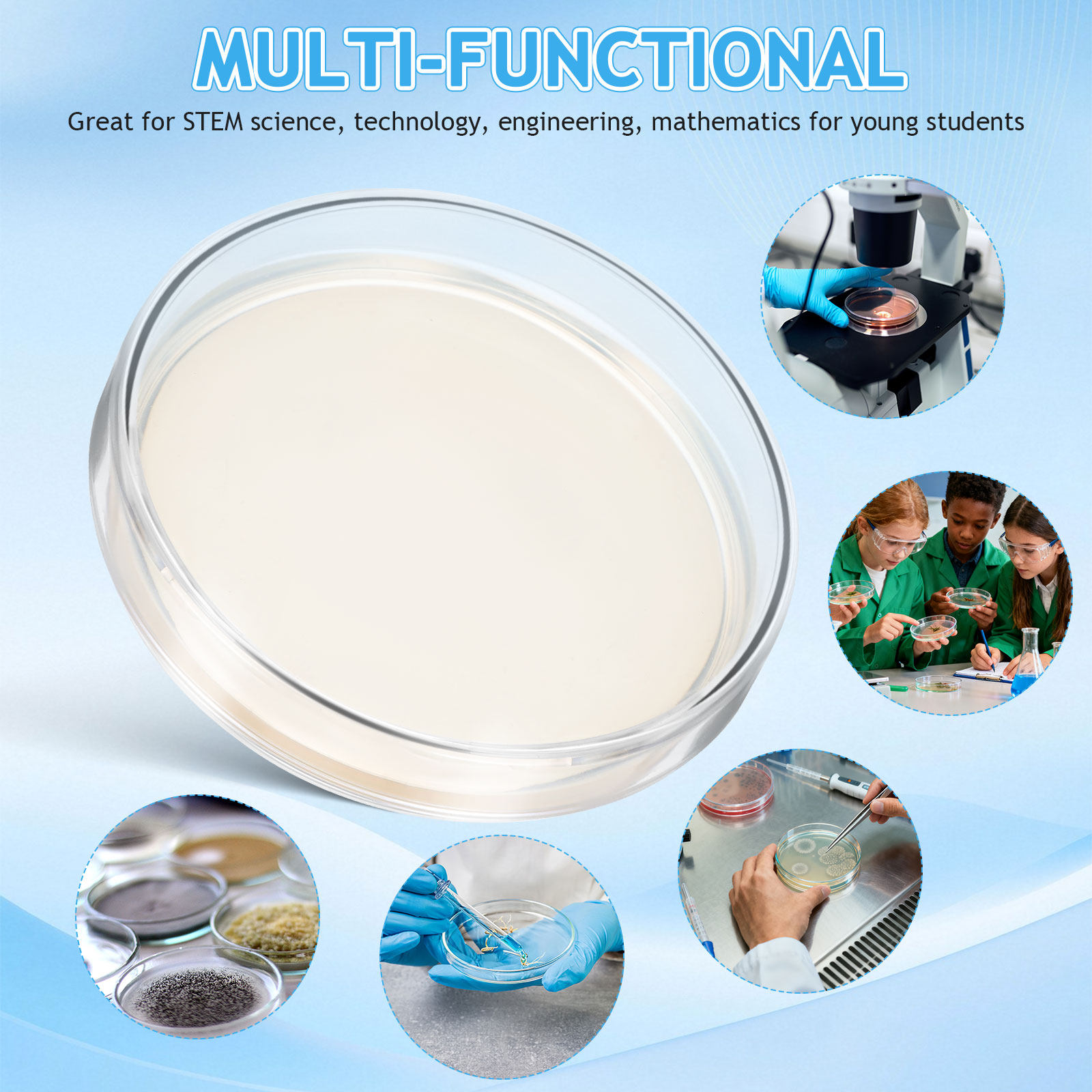Agar Plates 10pcs Ready to Use - Science Experiment recension och pris