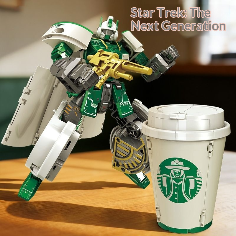 Transforming toy milk tea warr - Science Robotics recension och pris