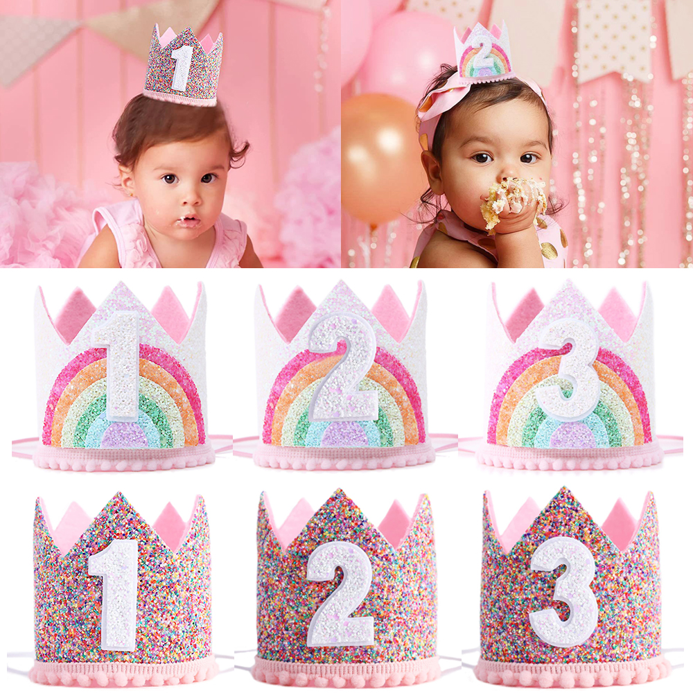 Felt Rainbow Crown Birthday Pa - Science Of Happiness recension och pris