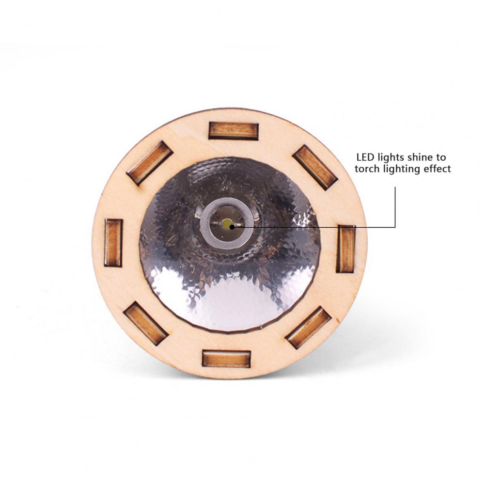 Wooden DIY Flashlight Puzzle K - Science Project recension och pris