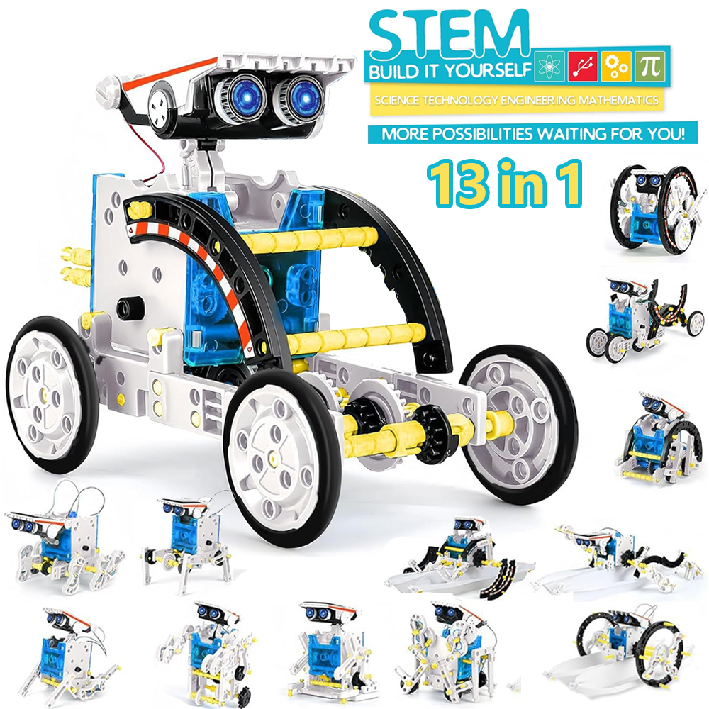 13-in-1 Solar Robot Kits DIY B - Science Project Robot recension och pris