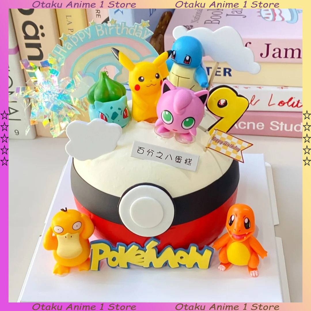 13PCS/SET Pikachu Cake Topper  - Science Of Happiness recension och pris