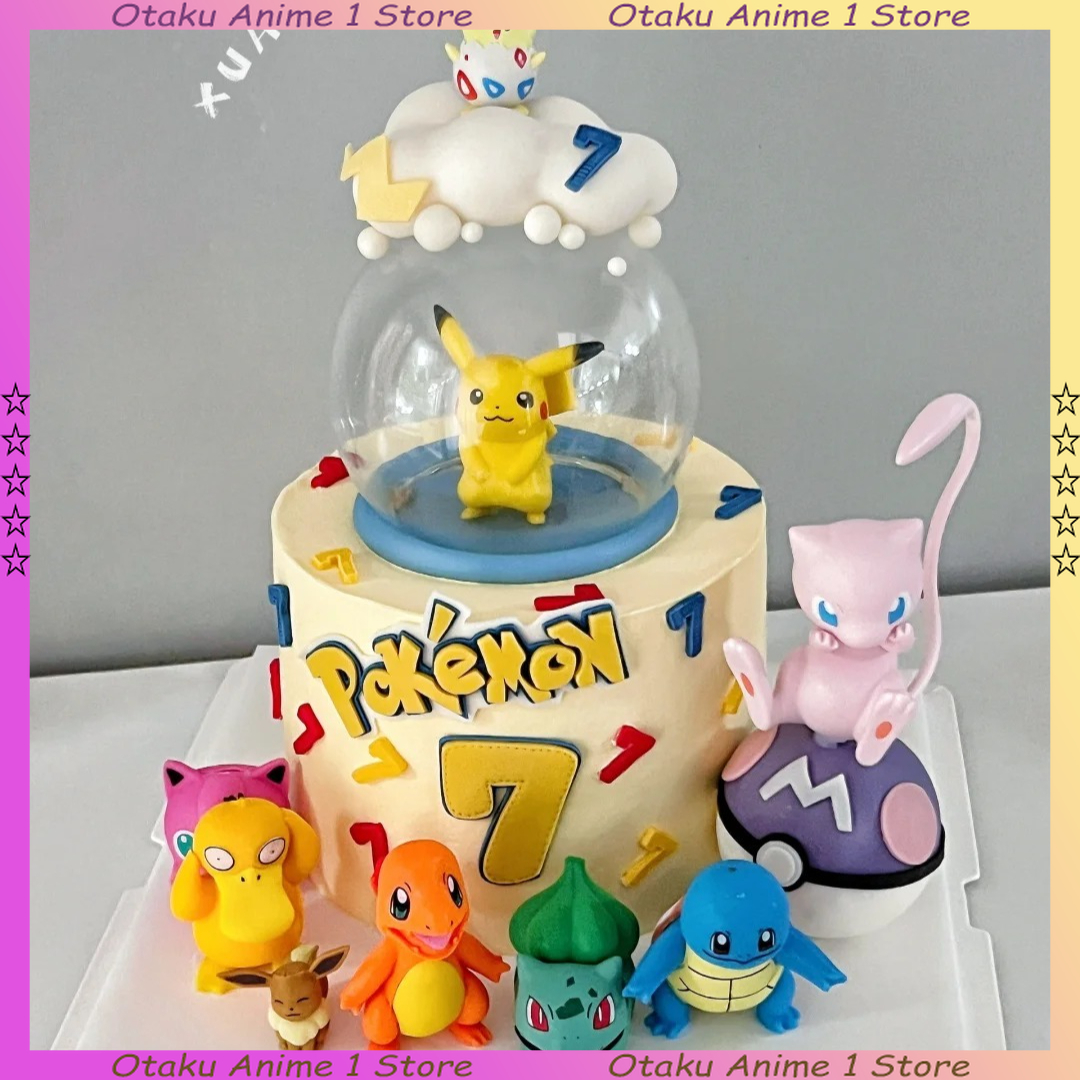13PCS/SET Pikachu Cake Topper  - Science Of Happiness recension och pris