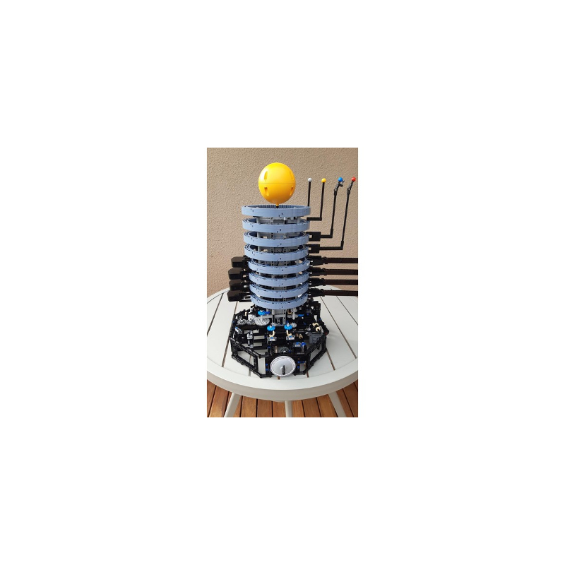 Creative MOC Building Kit To B - Solar System Orrery recension och pris