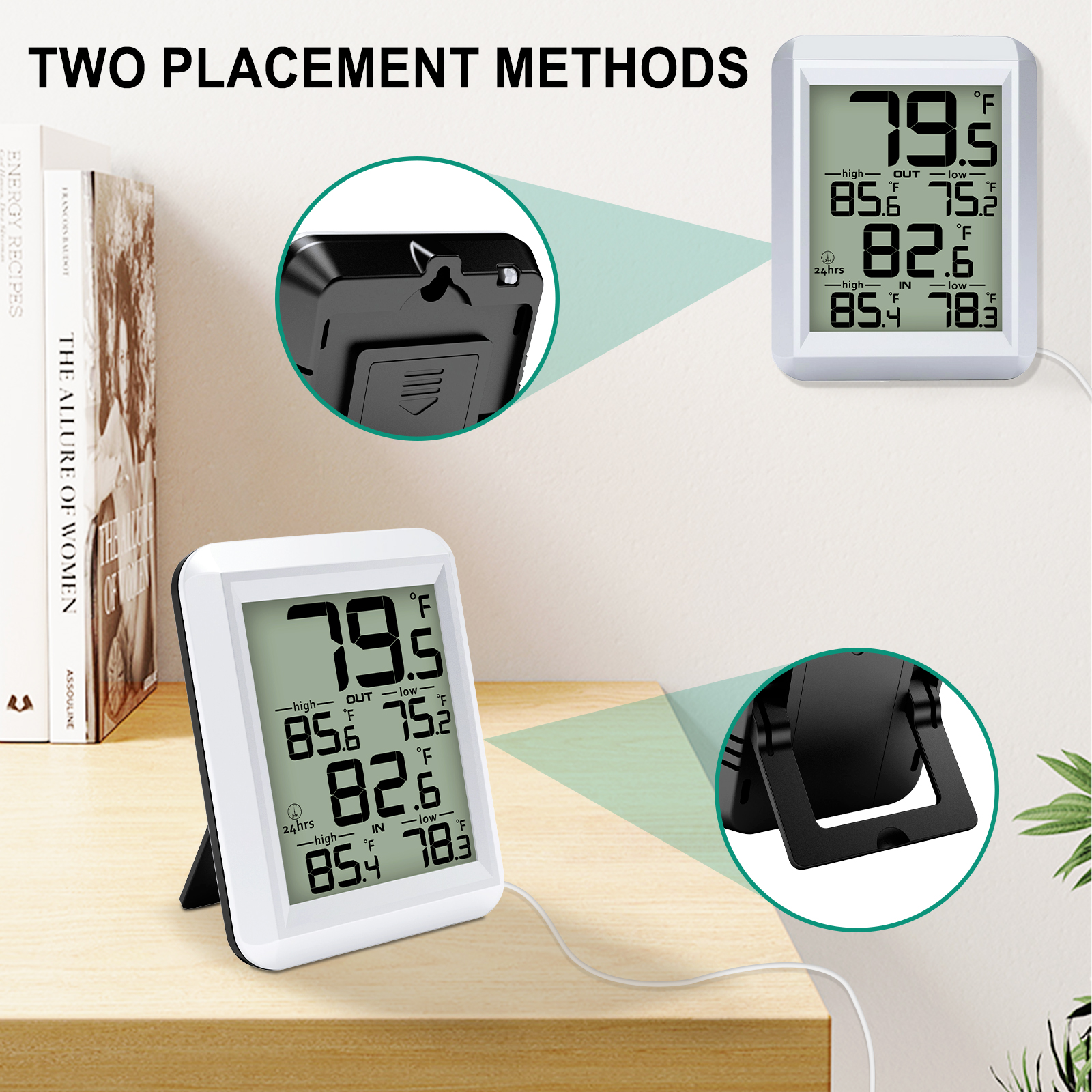 MASTFUYI Digital Thermometer I - Weather Station Indoor recension och pris
