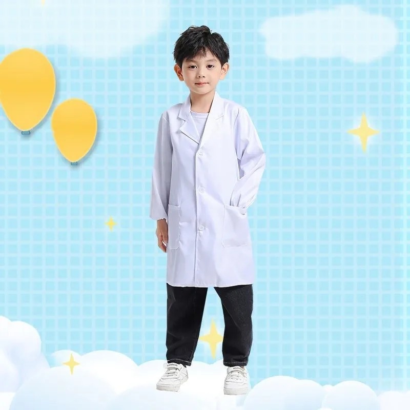 Kids Doctor Nurse Costume Whit - Science Experiment recension och pris
