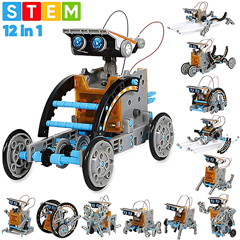 Solar Robot Building Blocks 12 - Science Robotics recension och pris