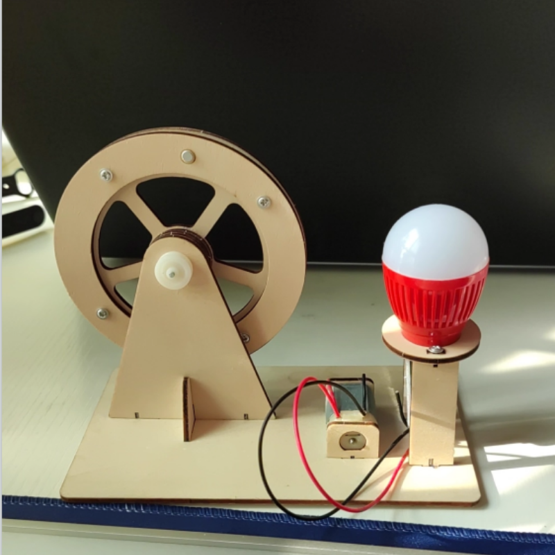 Mini DIY Hand Crank Generator  - Science Project recension och pris