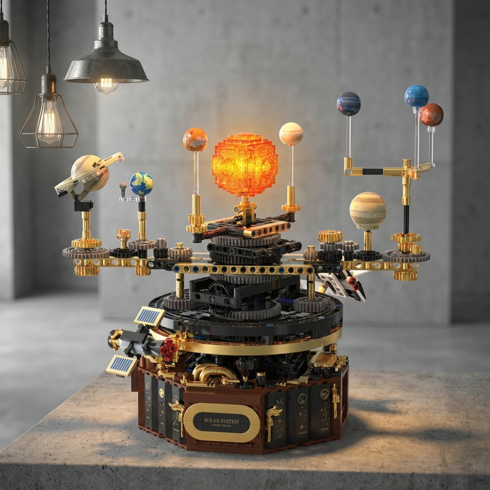 Building Blocks STEM, Technica - Solar System Orrery recension och pris