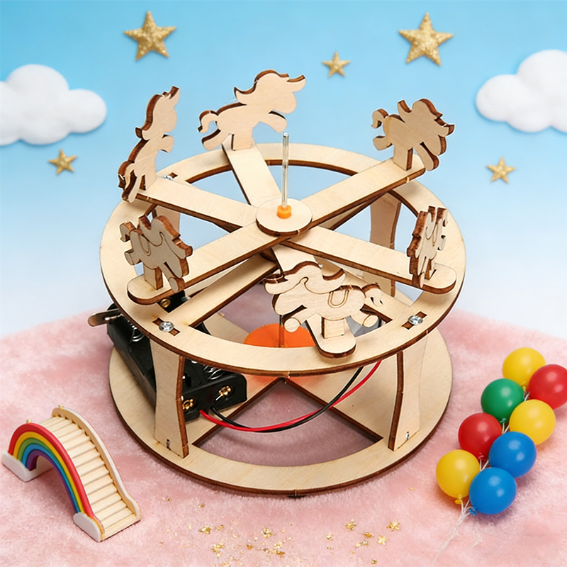 HUAHUABuild Your Own Carousel  - Science Project recension och pris
