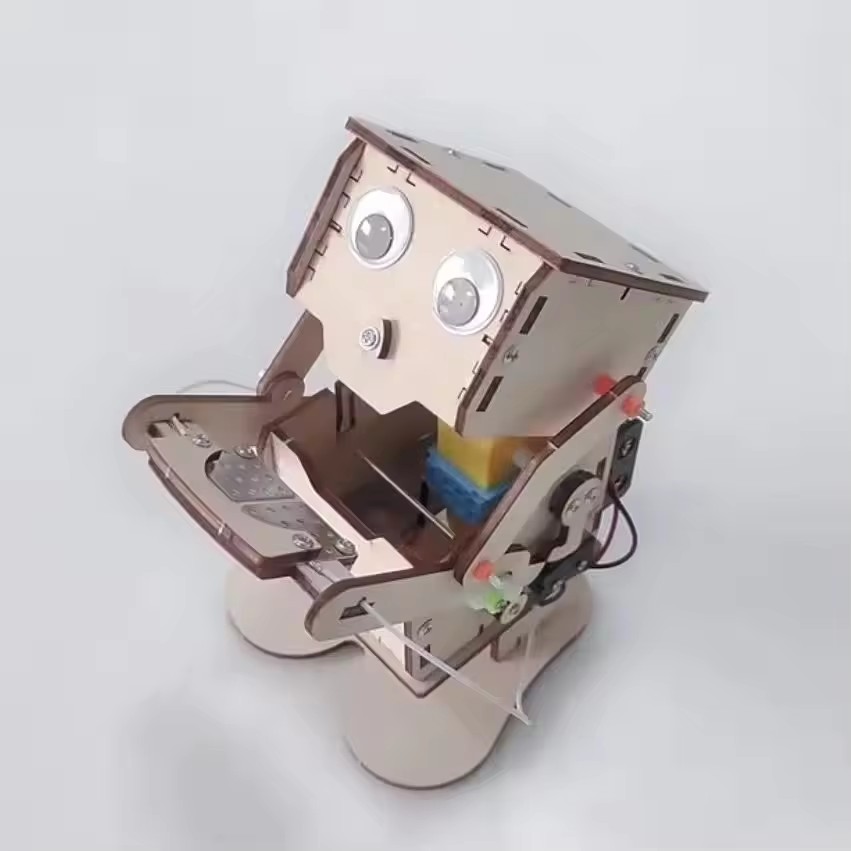 DIY Coin swallowing robot Coin - Science Project Robot recension och pris