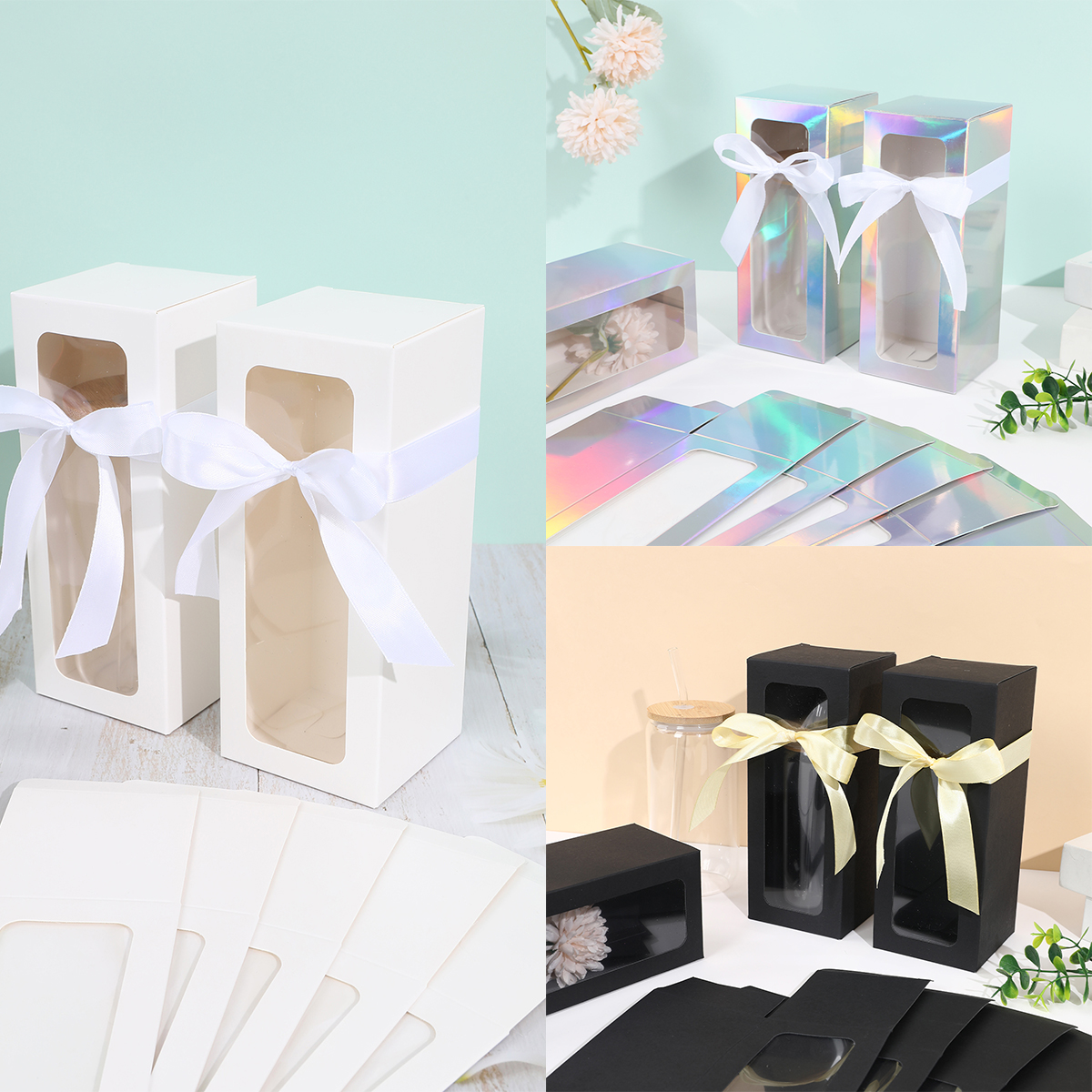 10Pcs Glass Gift Boxes Happy 1 - Science Of Happiness recension och pris