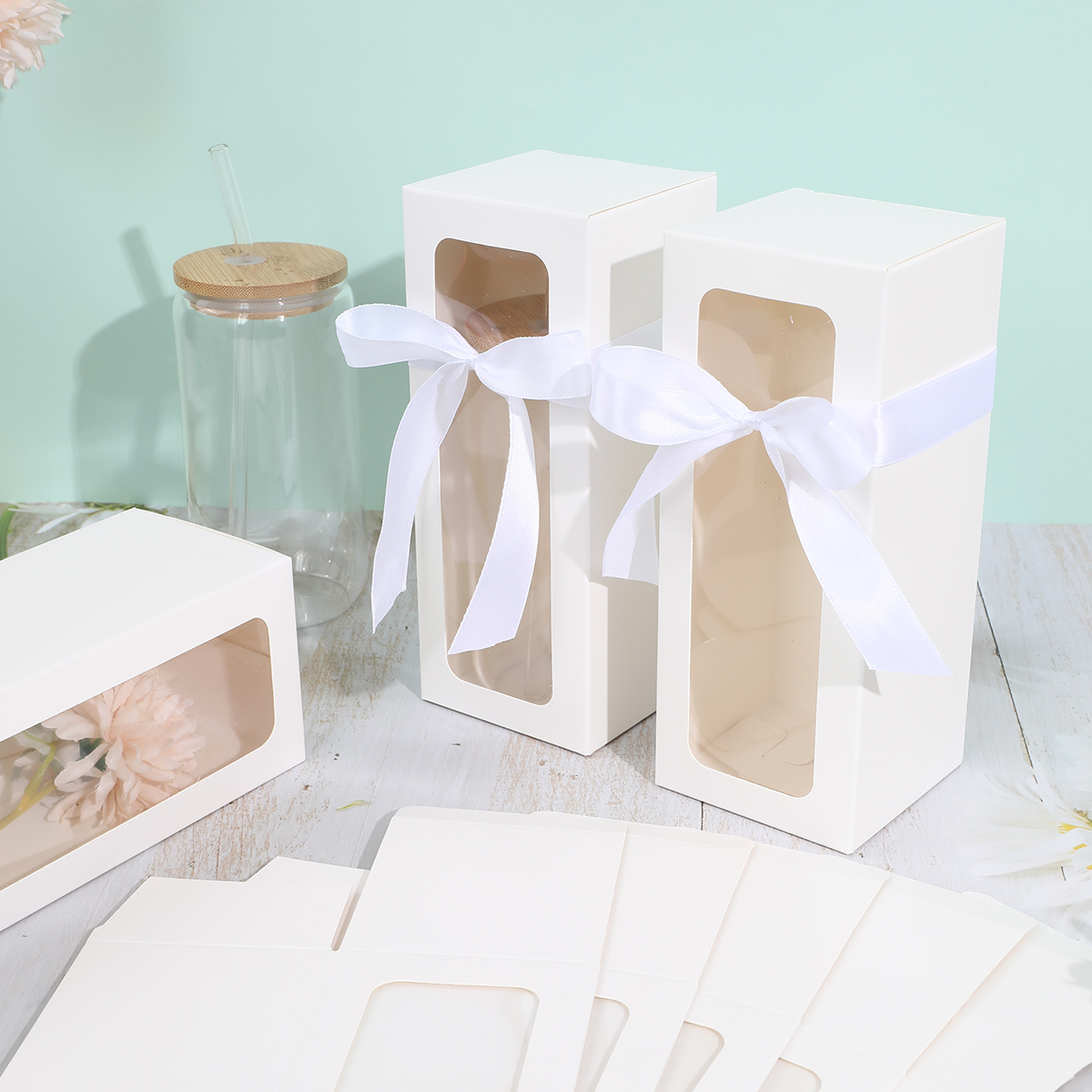 10Pcs Glass Gift Boxes Happy 1 - Science Of Happiness recension och pris