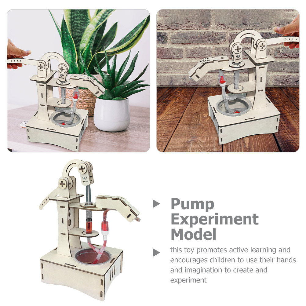 1Set Hand Pump Water Press Sci - Science Project Physics recension och pris
