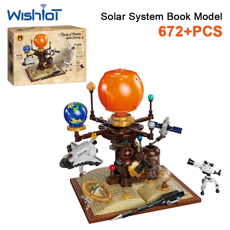 672pcs Solar System Orrery Bui - Solar System Orrery recension och pris