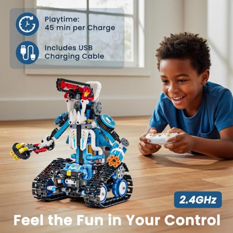 STEM Robotics Kit for 8-12: 5- - Science Project Robot recension och pris