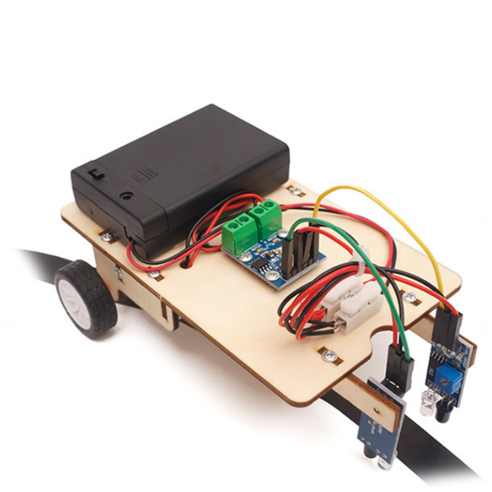 DIY Smart Electric Tracking Li - Science Project Robot recension och pris