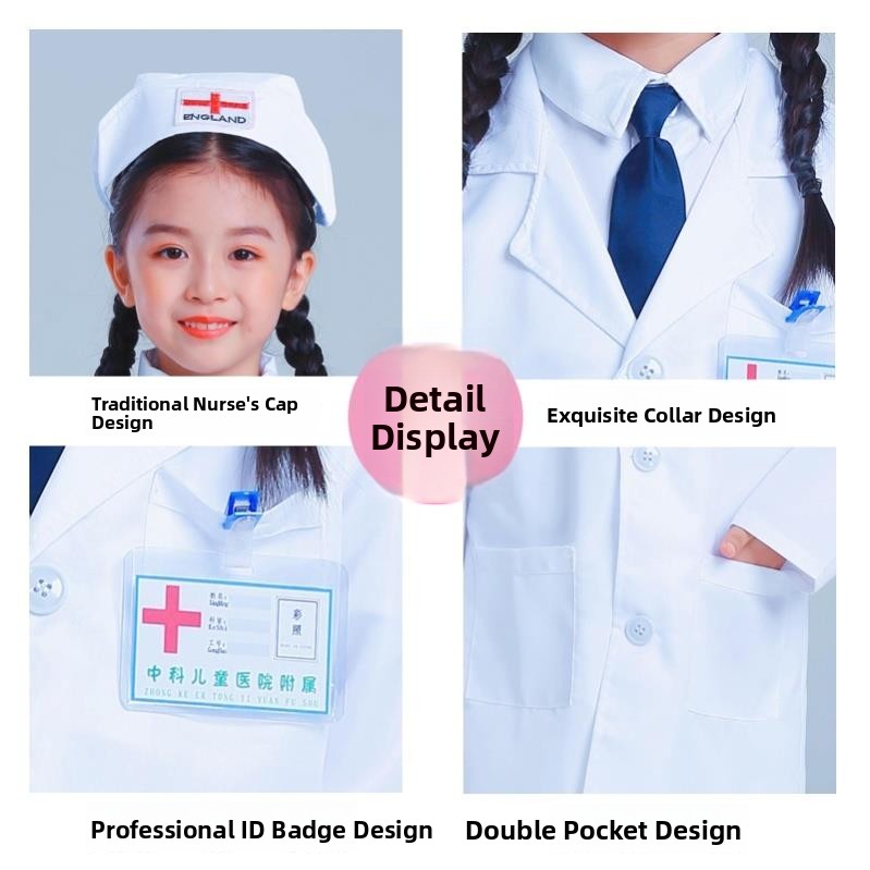 Children's Doctor Nurse White  - Science Experiment recension och pris
