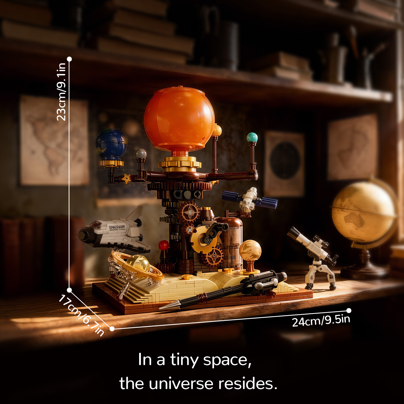 Solar System Model Building Bl - Solar System Orrery recension och pris
