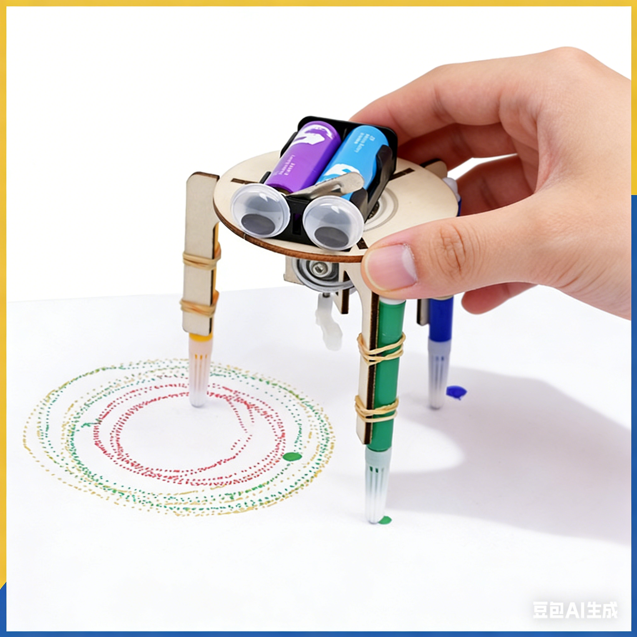 DIY Electric Vibration Graffit - Science Project Robot recension och pris