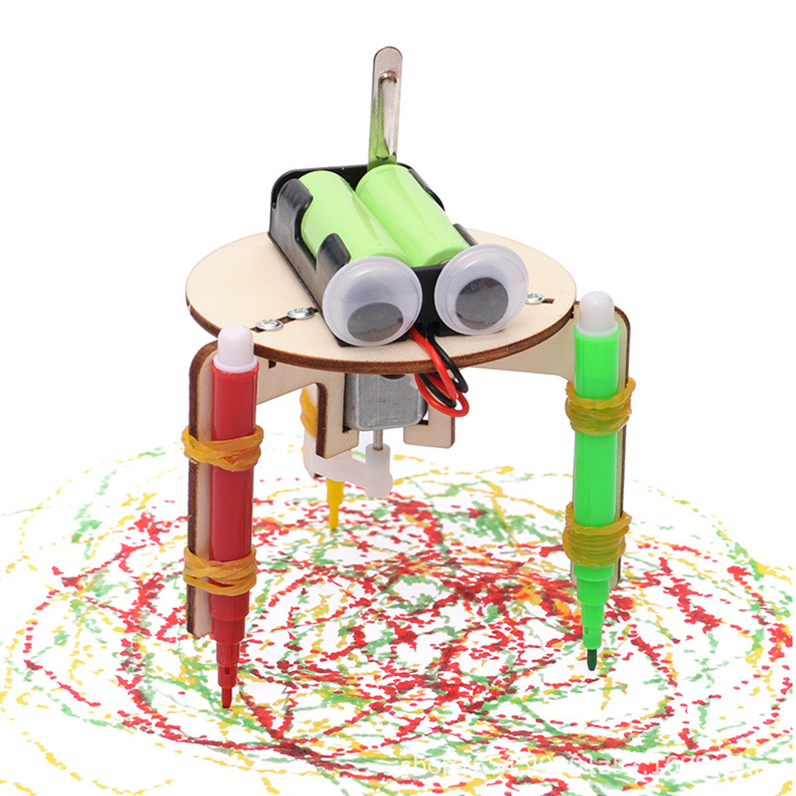 DIY Electric Vibration Graffit - Science Project Robot recension och pris