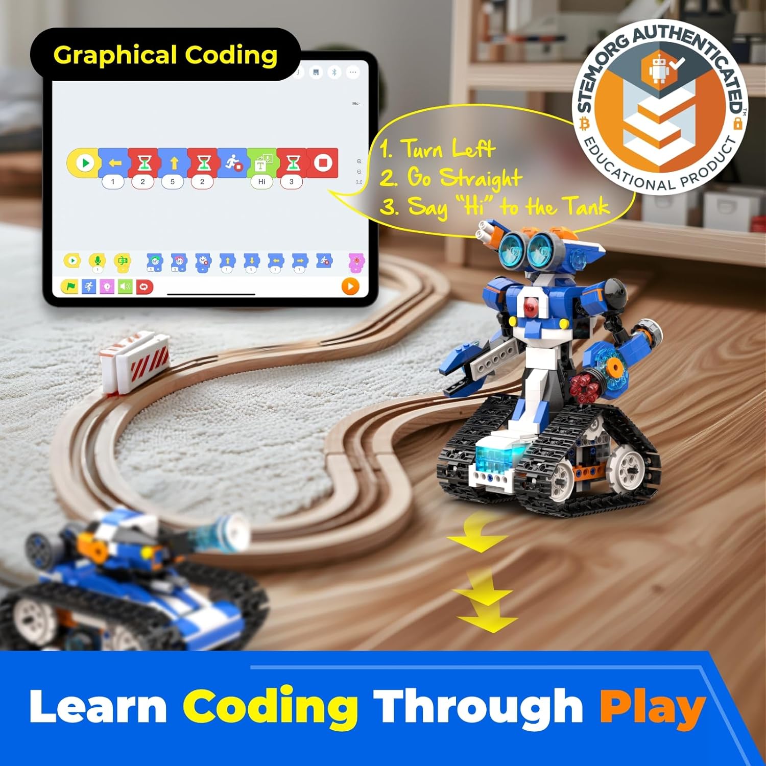 Apitor APP Control STEM Roboti - Science Robotics recension och pris