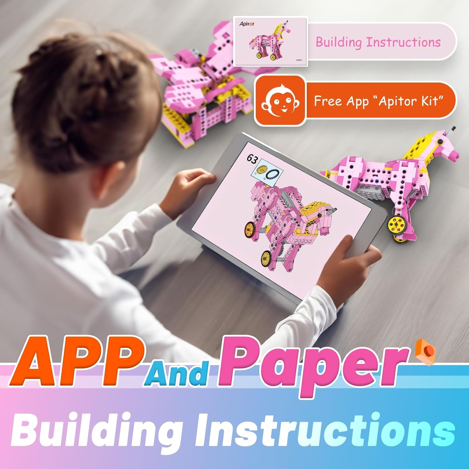 Apitor STEM Toys for Girls 8-i - Science Project Robot recension och pris