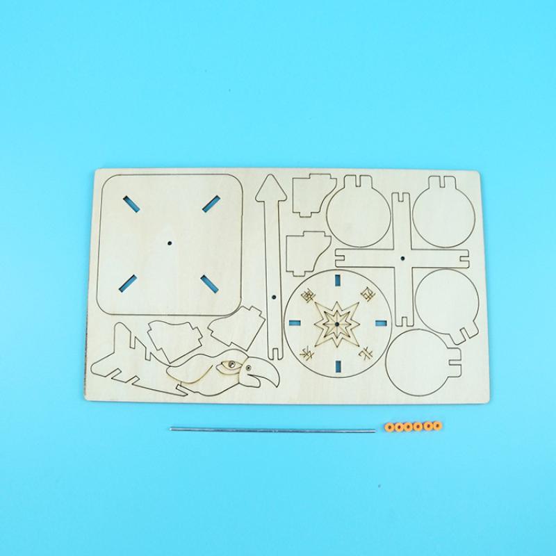 Hot 1Set DIY Wind Vane Kids Sc - Science Project Physics recension och pris