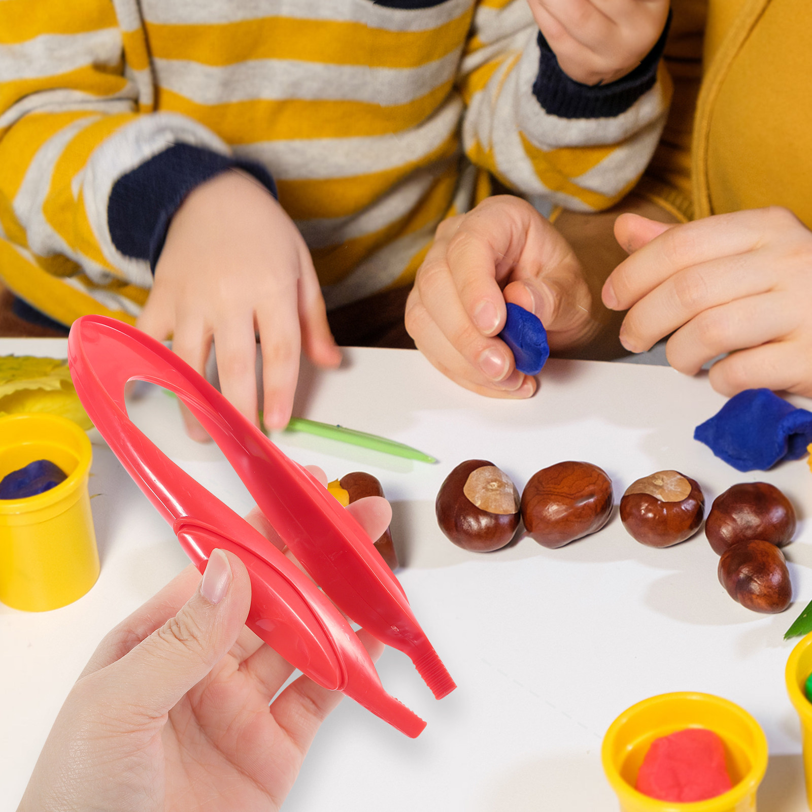 4Pcs Kids Plastic Tweezers Erg - Science Experiment recension och pris