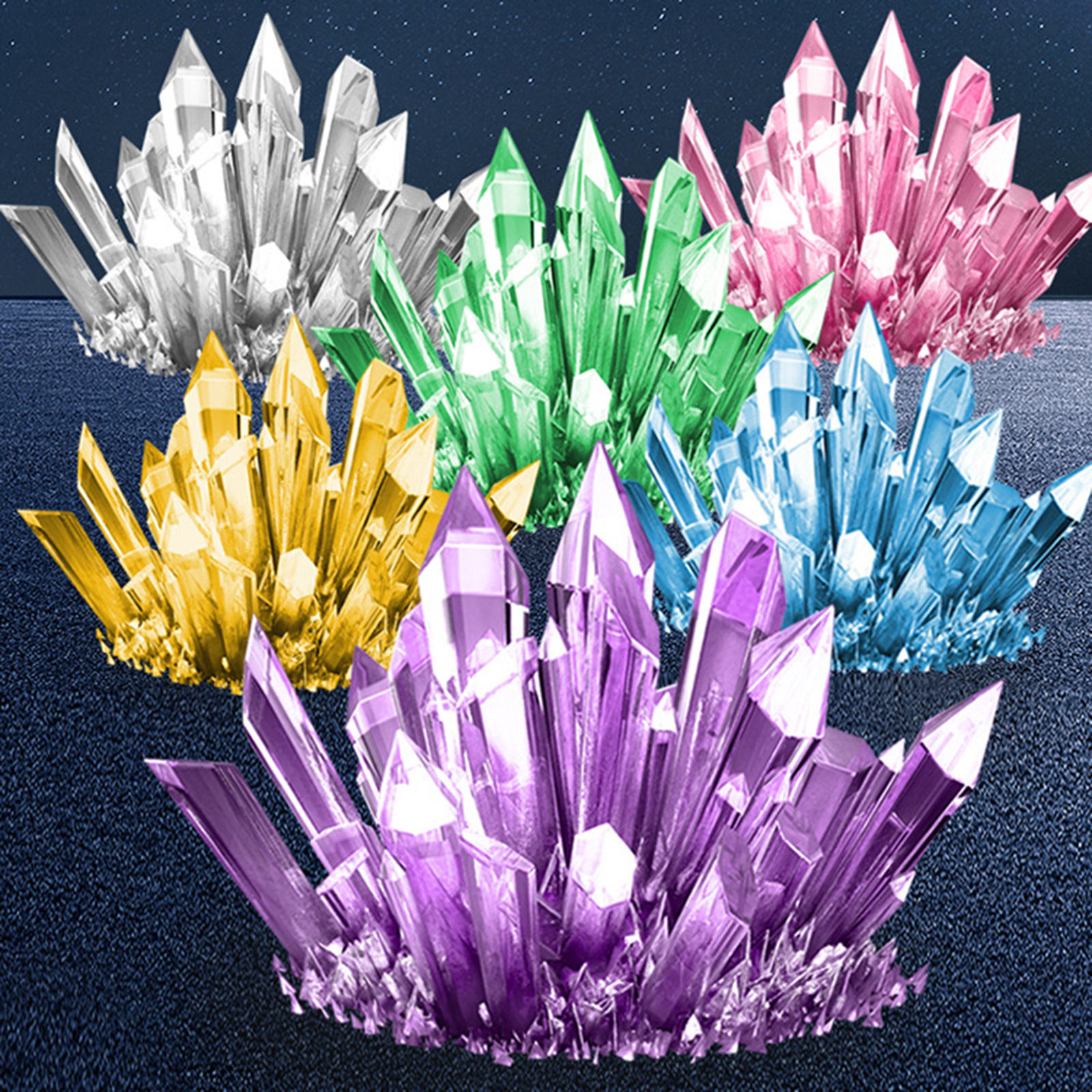 Crystal Growing Science Kit Bi - Chemistry Set Beginner recension och pris