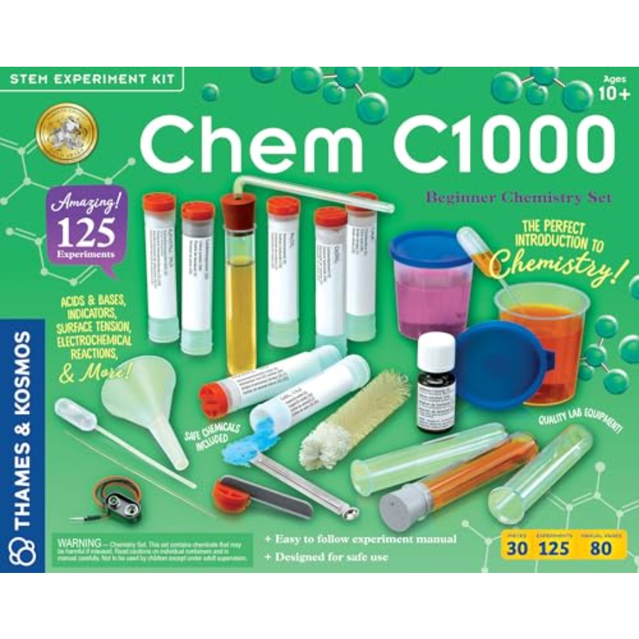 STEM science kit for ages 10+: - Chemistry Set Beginner recension och pris