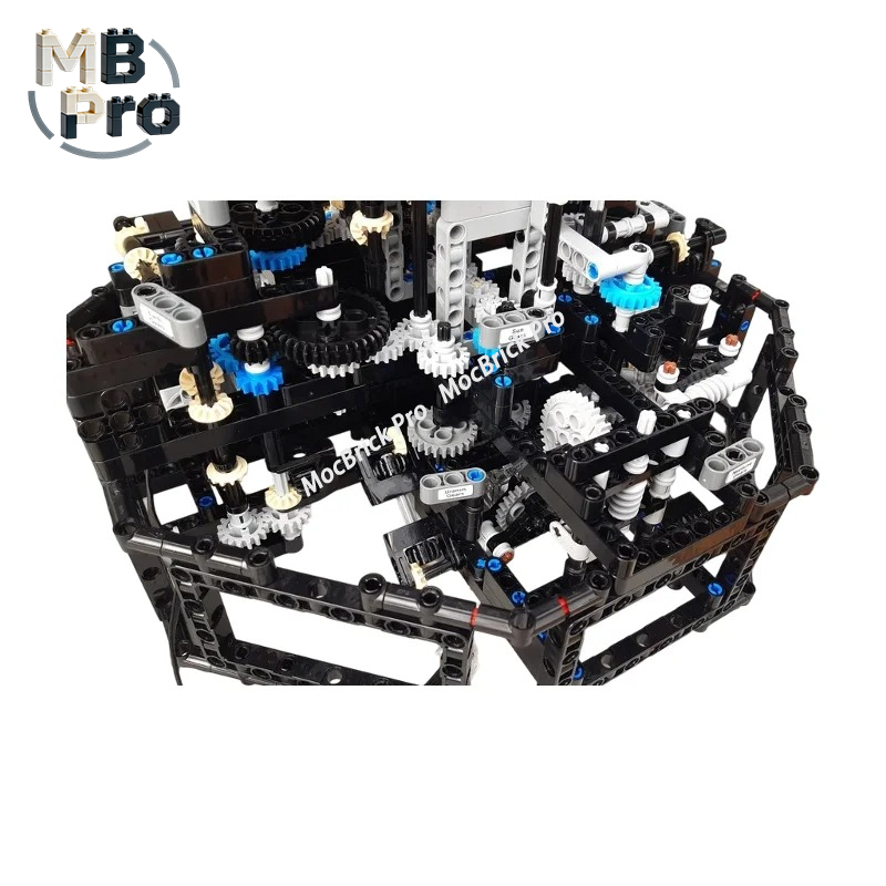 Unique DIY MOC Set, Mechanical - Solar System Orrery recension och pris