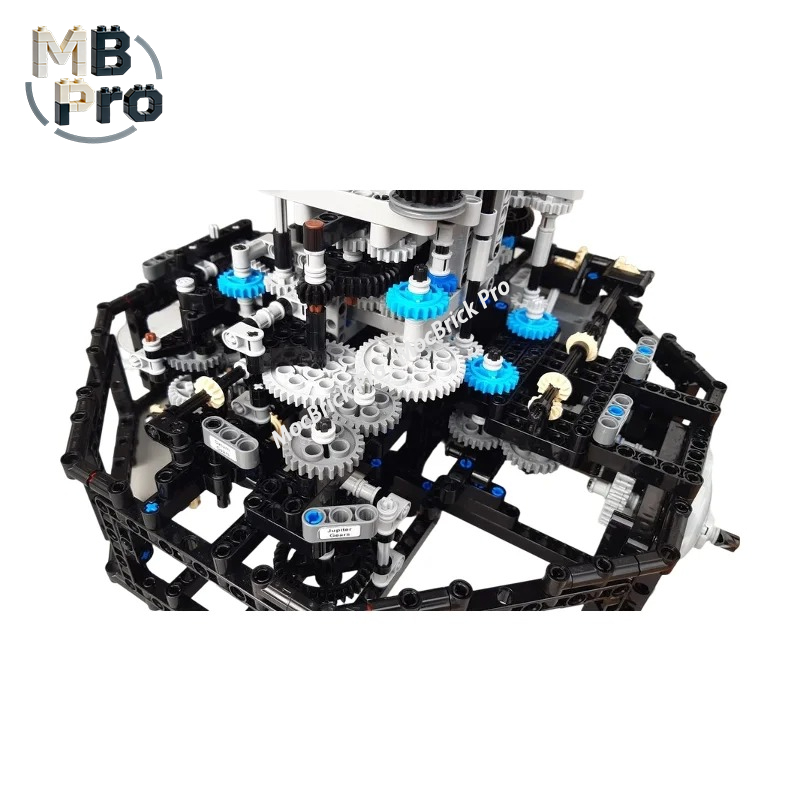 Unique DIY MOC Set, Mechanical - Solar System Orrery recension och pris