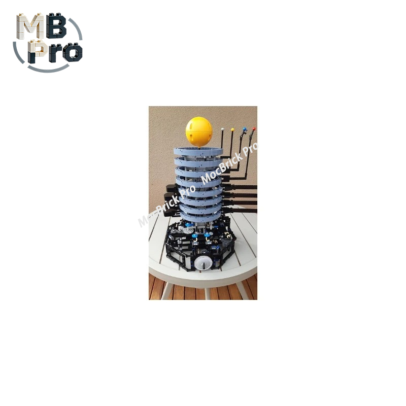 Unique DIY MOC Set, Mechanical - Solar System Orrery recension och pris