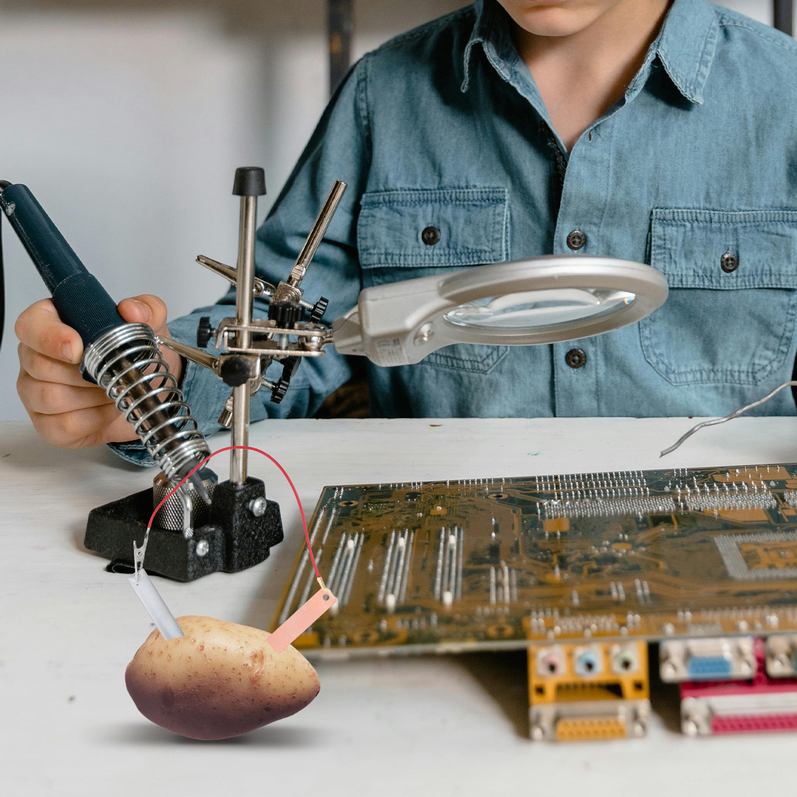 Copper and Zinc Electrode Shee - Science Experiment recension och pris