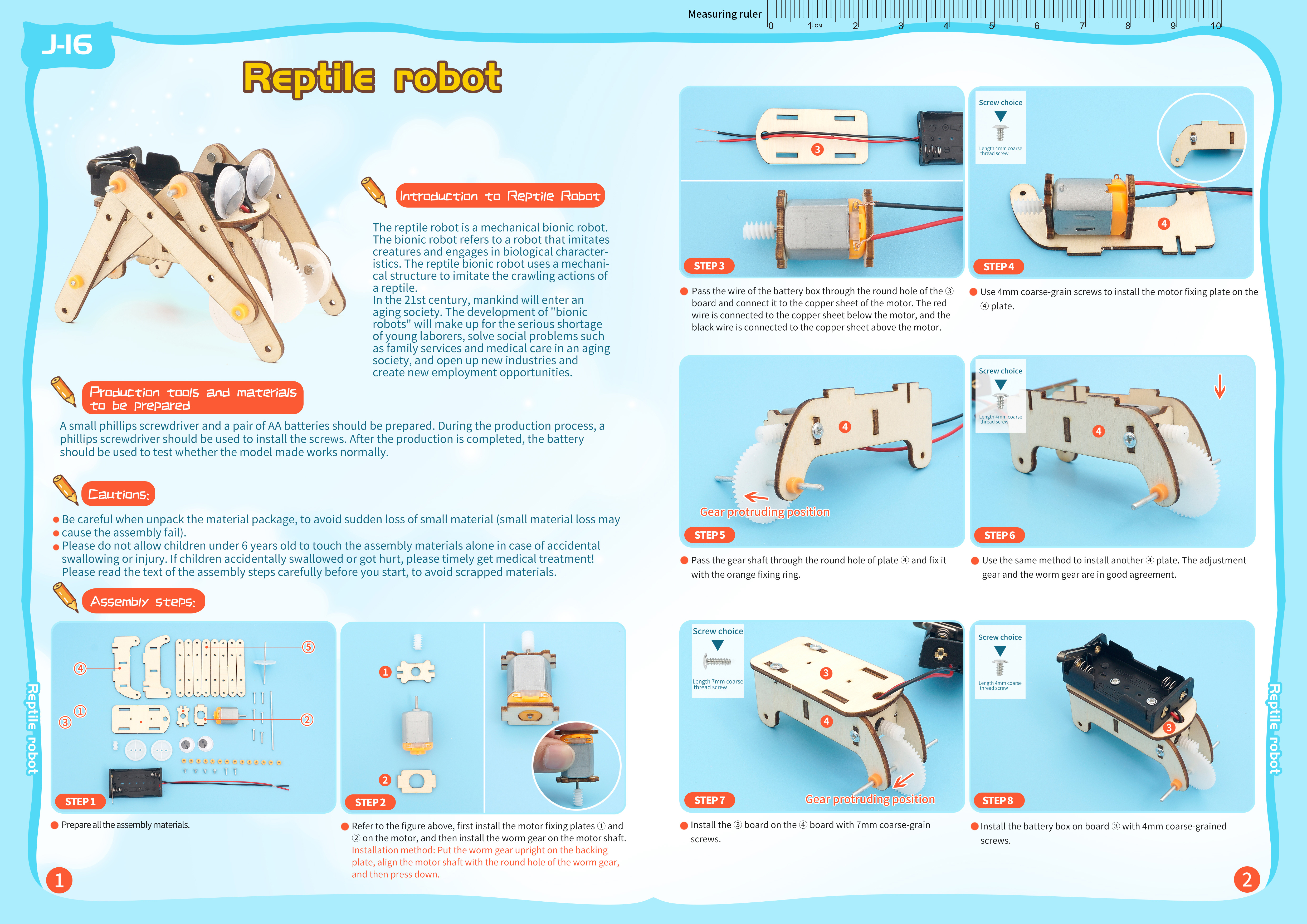 DIY Spider Robot STEM Toys Tec - Science Project Robot recension och pris